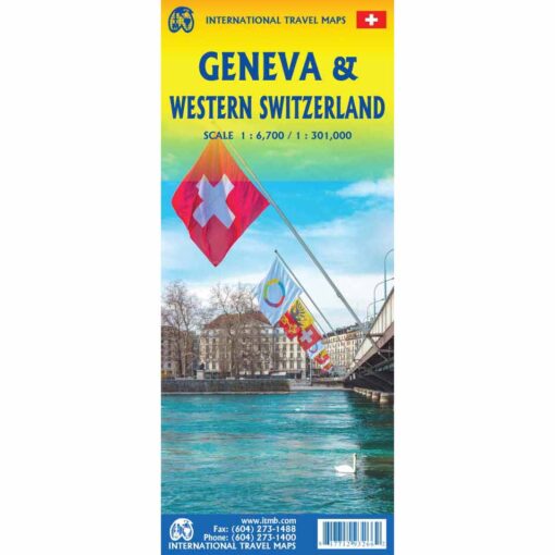 ITMB - Geneva & Western Switzerland - Folding Travel Map