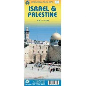 ITMB - Israel and Palestine - Folding Travel Map