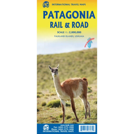 ITMB - Patagonia Rail and Road - Folding Travel Map