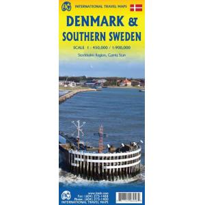ITMB - Denmark - Folding Travel Map
