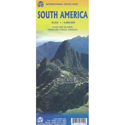 ITMB - South America - Folding Travel Map