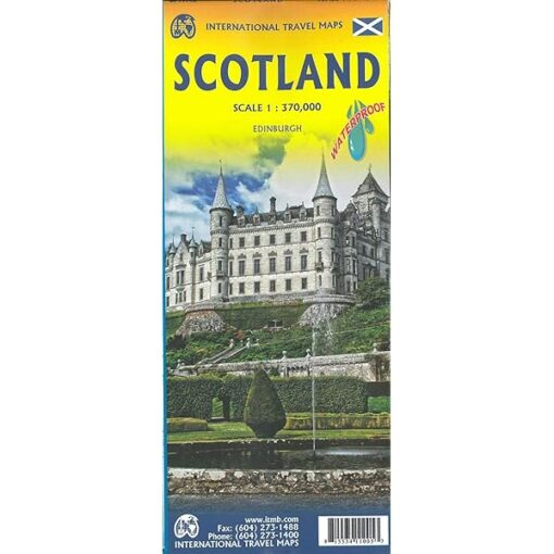 ITMB - Scotland - Folding Travel Map