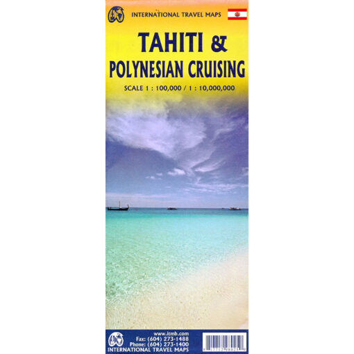 ITMB - Tahiti & Polynesian Cruising - Folding Travel Map