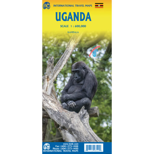 ITMB - Uganda - Folding Travel Map