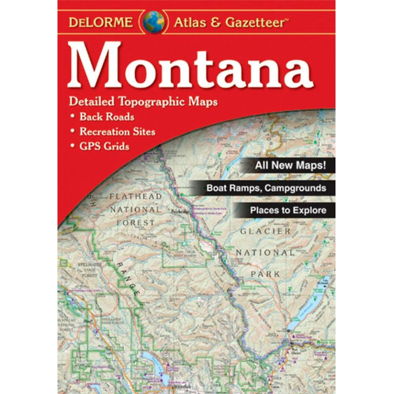 Montana Atlas & Gazetteer by DeLorme