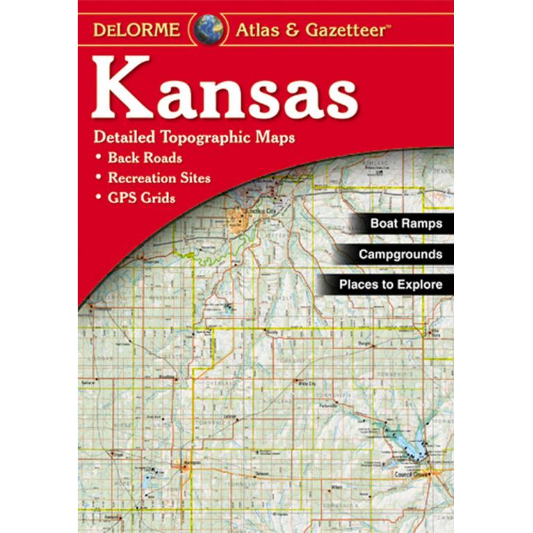 Kansas Atlas & Gazetteer by DeLorme