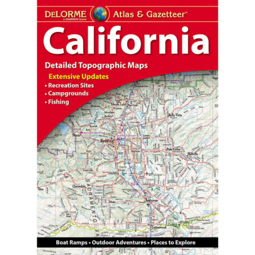 California Atlas & Gazetteer by DeLorme