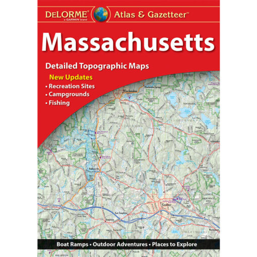 Massachusetts Atlas & Gazetteer by DeLorme