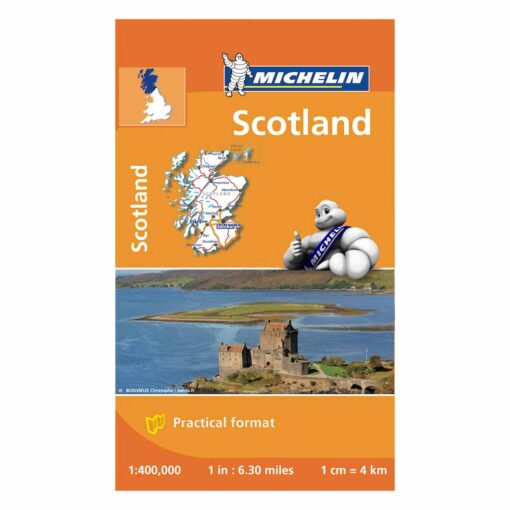 Michelin - Scotland Folding Travel Map