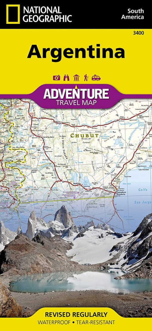 National Geographic - Argentina - Adventure Folding Travel Map