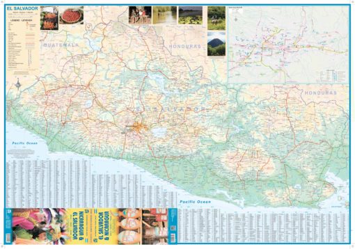 ITMB - Nicaragua & Honduras - Folding Travel Map - Image 2