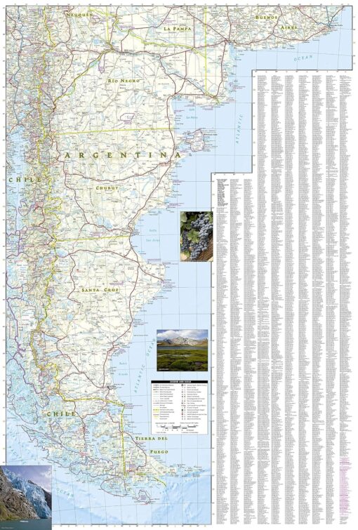 National Geographic - Argentina - Adventure Folding Travel Map - Image 3