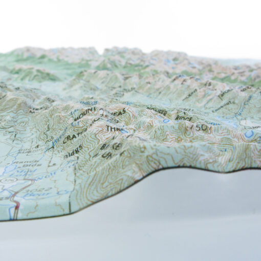 Glacier National Park Raised Relief Map by Hubbard Scientific - Image 3