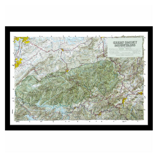 Great Smoky Mountains National Park Raised Relief Map by Hubbard Scientific - Image 7