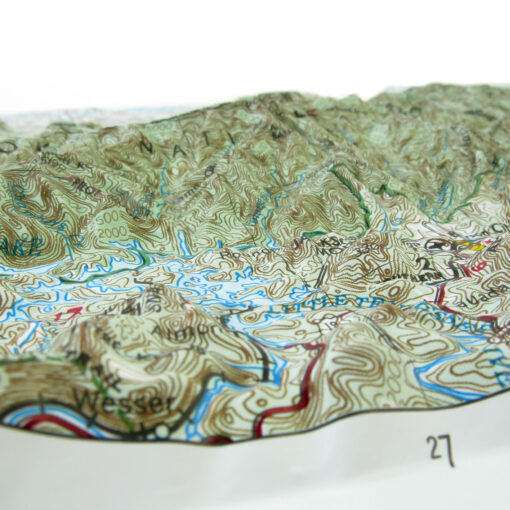 Great Smoky Mountains National Park Raised Relief Map by Hubbard Scientific - Image 3