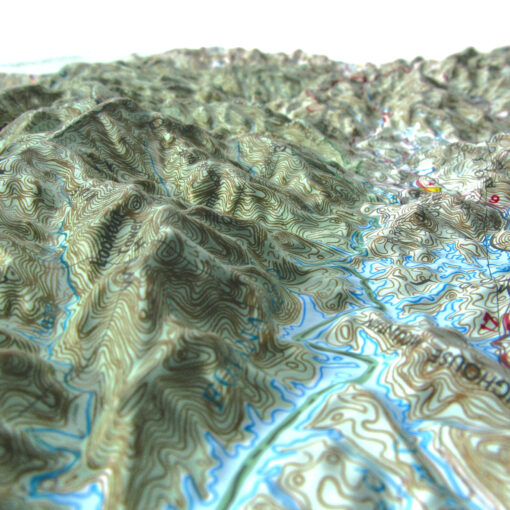 Great Smoky Mountains National Park Raised Relief Map by Hubbard Scientific - Image 4