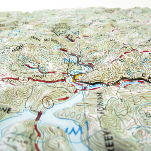 Bluefield, WV Regional Raised Relief Map by Hubbard Scientific - Image 3