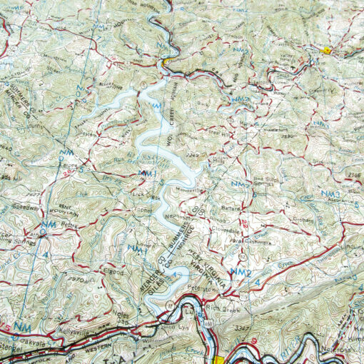 Bluefield, WV Regional Raised Relief Map by Hubbard Scientific - Image 4