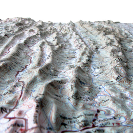 Charlottesville, VA Regional Raised Relief Map by Hubbard Scientific - Image 4