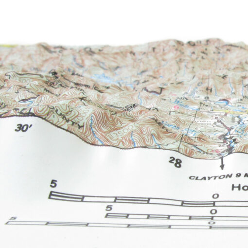 Knoxville, TN Regional Raised Relief Map by Hubbard Scientific - Image 2