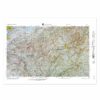Knoxville, TN Regional Raised Relief Map by Hubbard Scientific