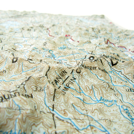 Rome, GA Regional Raised Relief Map by Hubbard Scientific - Image 2