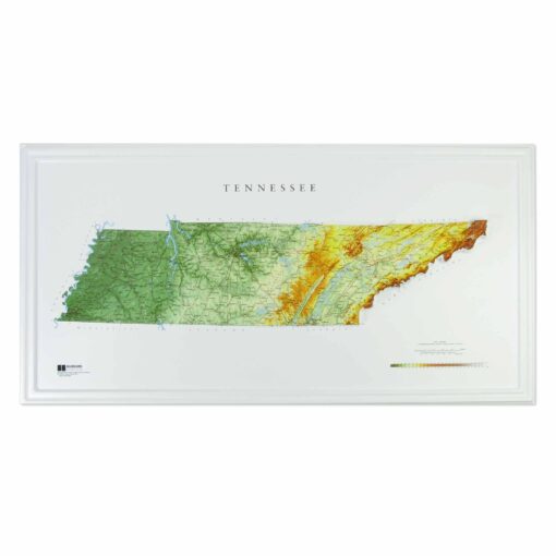Tennessee Raised Relief Map by Hubbard Scientific