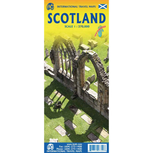 ITMB - Scotland - Folding Travel Map