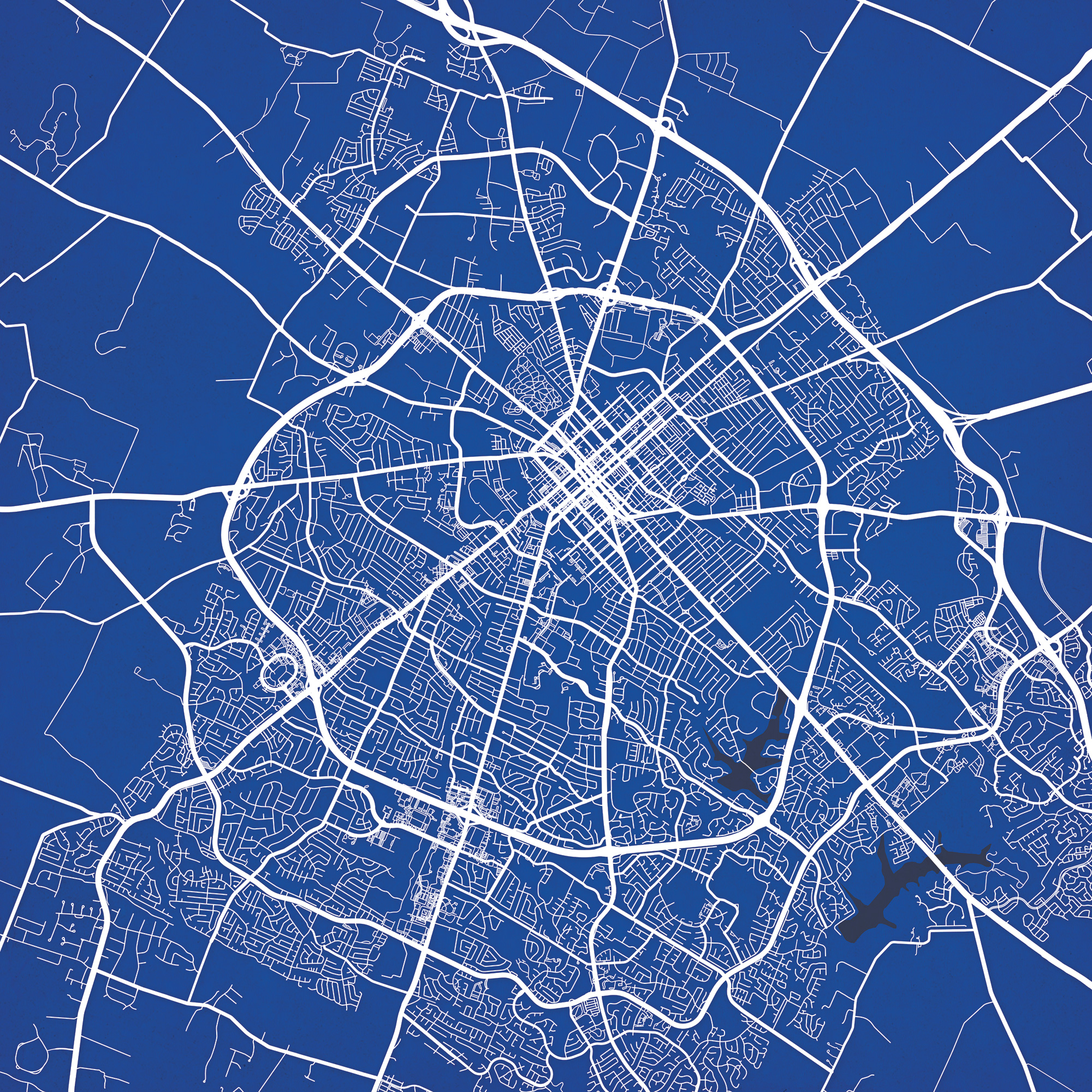 Lexington Kentucky On A Map Lexington, Kentucky Map Art - The Map Shop