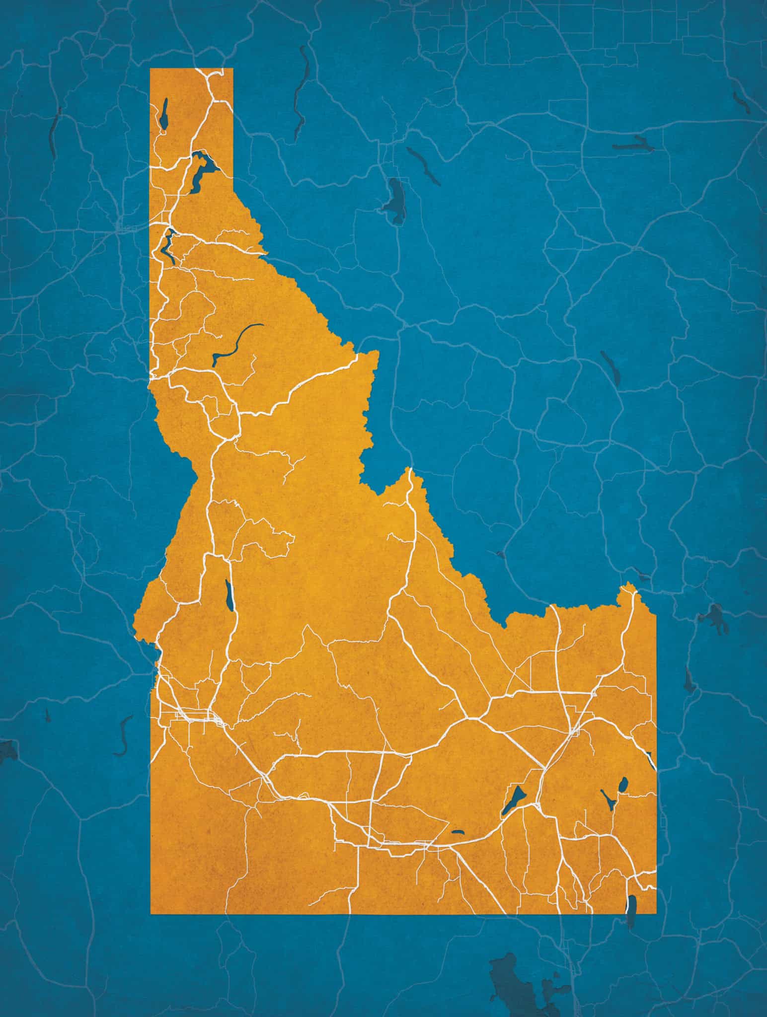 Nampa gift Nampa Idaho Map Print Nampa Wall Art Custom Personalized map