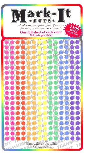 Dot Stickers for Home Projects and Organization