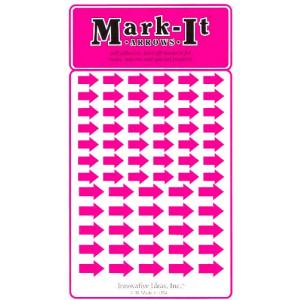 Pink Arrow Stickers