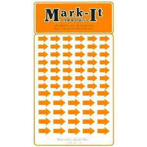 Orange Arrow Stickers
