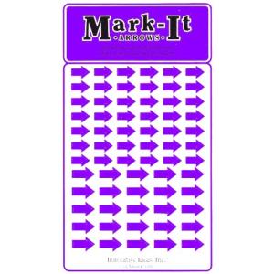 Purple Arrow Stickers