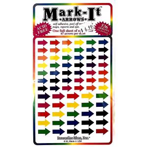 Assorted Color Arrow Stickers