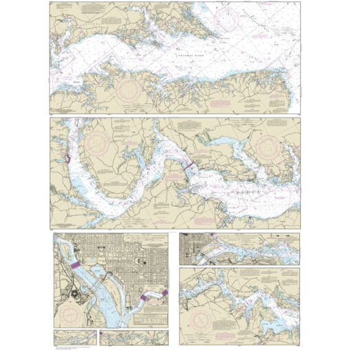 NOAA Chart - Potomac River;  District of Columbia - 12285 - Image 2