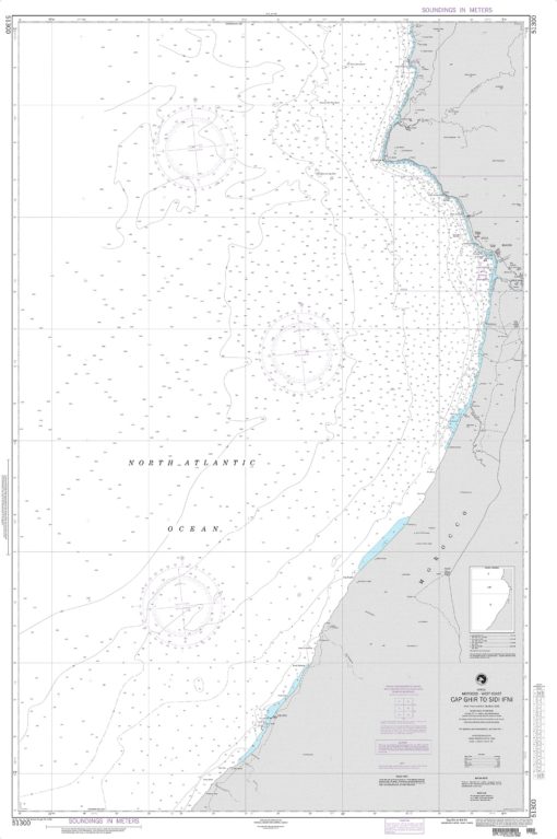 NGA Chart - Cap Ghir to Sidi Ifni - 51300