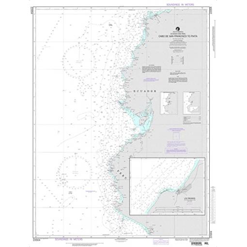 NGA Chart - Cabo De San Francisco to Paita - 22004