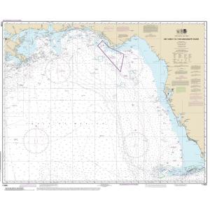 Gulf Coast - Key West to Mississippi River - Chart 11006