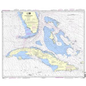 NOAA Chart - Straits of Florida and Approaches - 11013