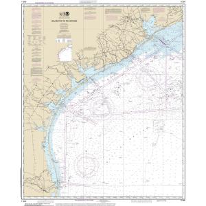 NOAA Chart - Galveston to Rio Grande - 11300