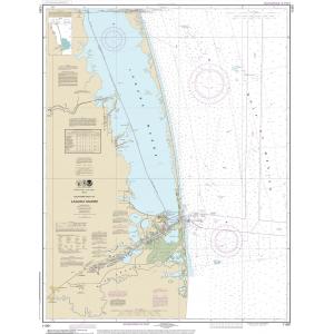 NOAA Chart - Southern part of Laguna Madre - 11301