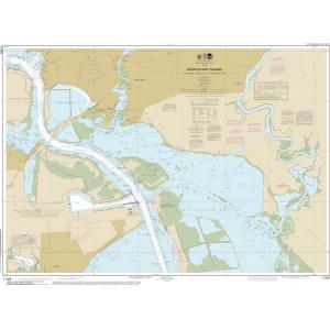 NOAA Chart - Houston Ship Channel Atkinson Island to Alexander Island - 11328