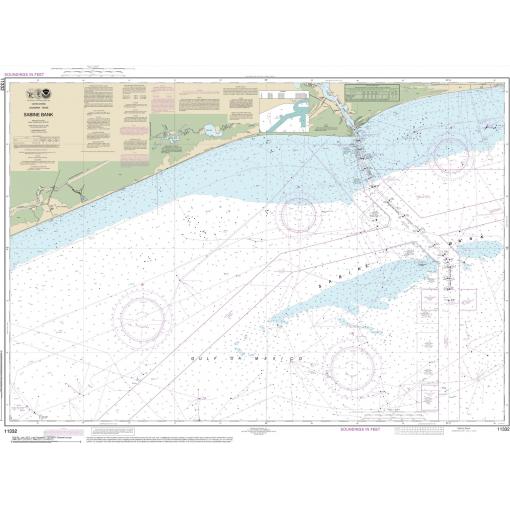 NOAA Chart - Sabine Bank - 11332