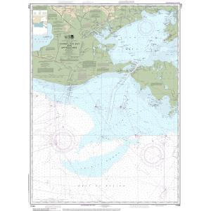 NOAA Chart - Vermilion Bay and approaches - 11349