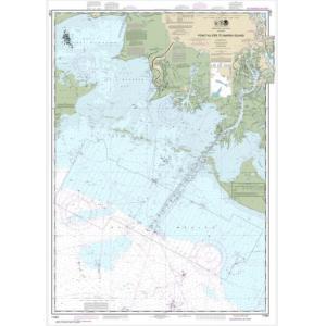 NOAA Chart - Point au Fer to Marsh Island - 11351