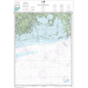 NOAA Chart - Timbalier and Terrebonne Bays - 11357