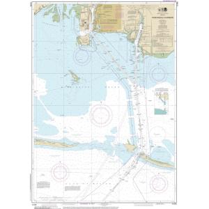NOAA Chart - Pascagoula Harbor - 11375