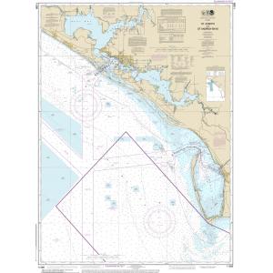 NOAA Chart - St Joseph and St Andrew Bays - 11389