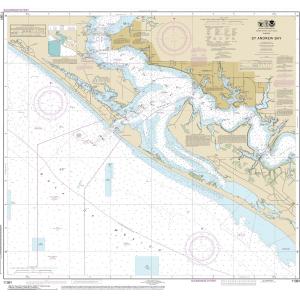 NOAA Chart - St. Andrew Bay - 11391
